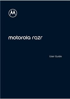 Motorola Razr - 2023 manual. Smartphone Instructions.